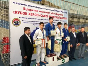 На II Открытом чемпионате Херсона по дзюдо херсонцы заняли 8 призовых мест
