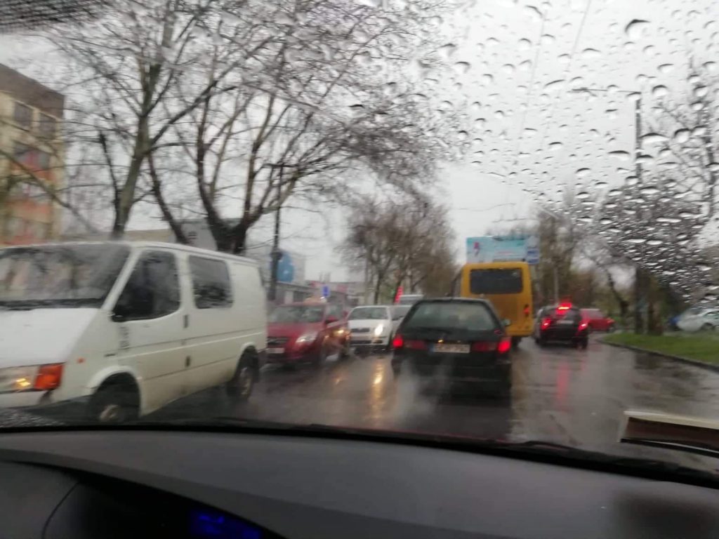 ДТП заблокировало движение транспорта в центре Херсона