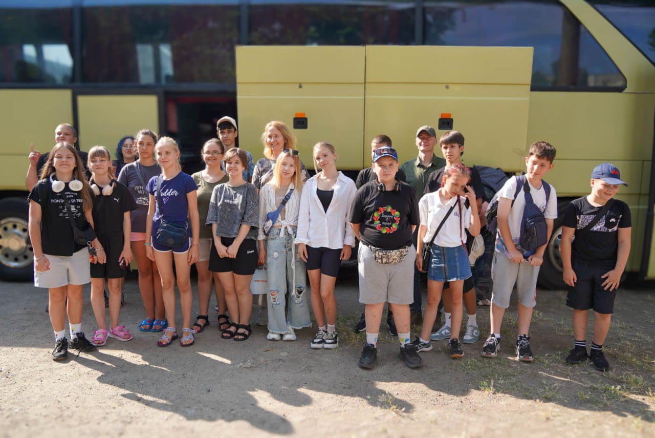 Діти з Херсонщини поїхали на відпочинок до Німеччини