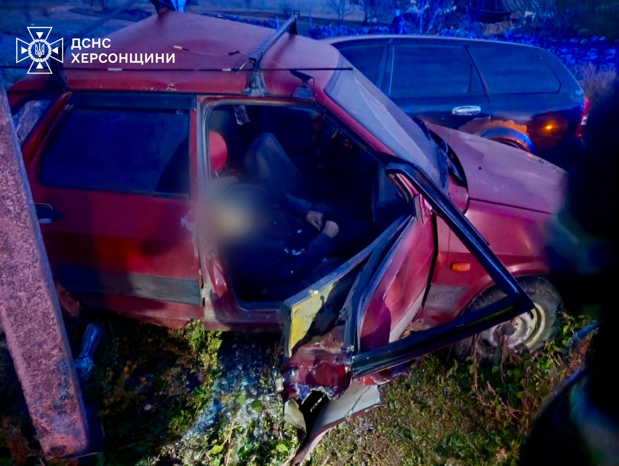 У Бериславському районі внаслідок ДТП загинула людина