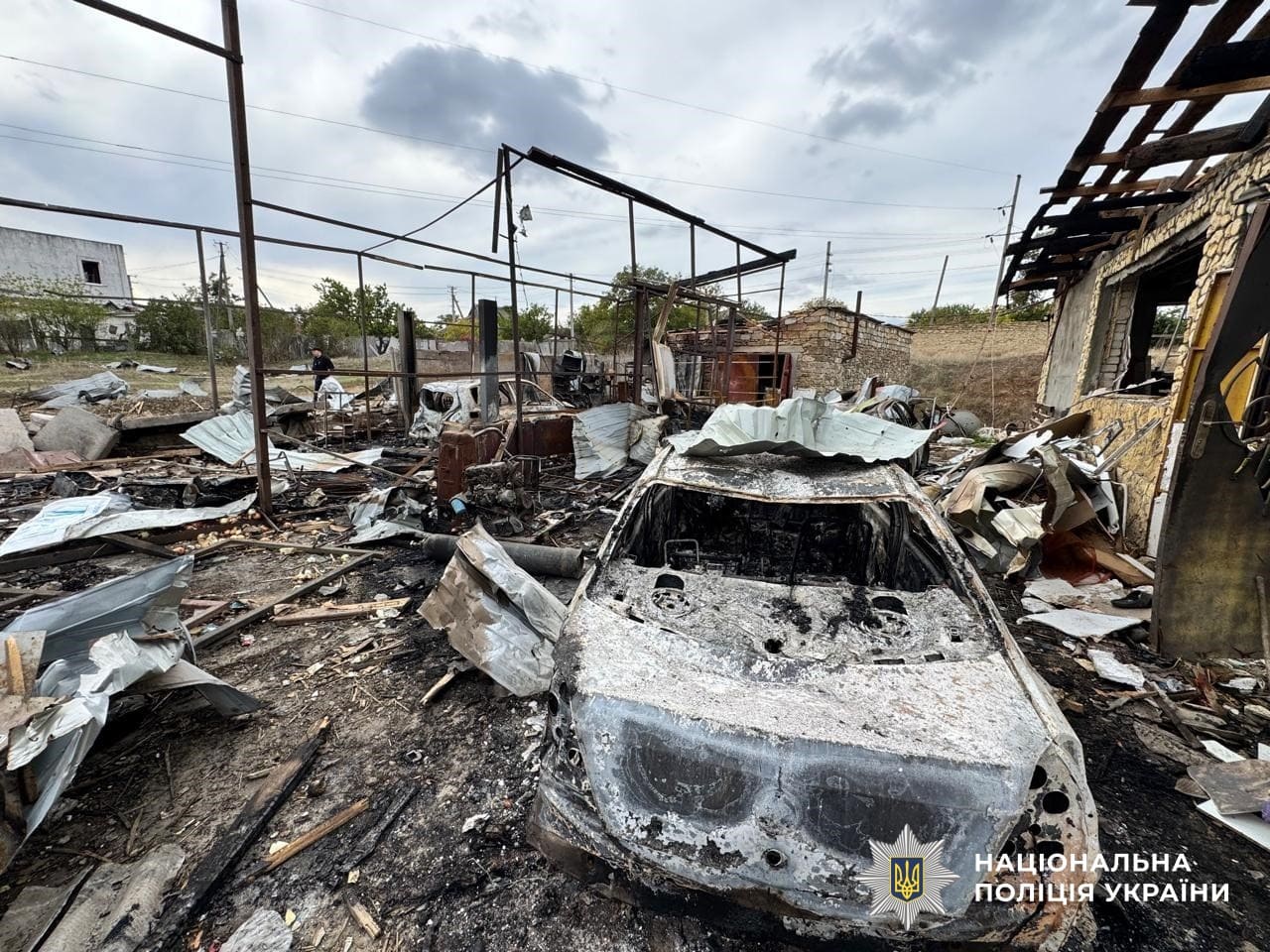 На Херсонщина внаслідок російських ударів одна людина загинула та 21 поранено, серед постраждалих – троє дітей