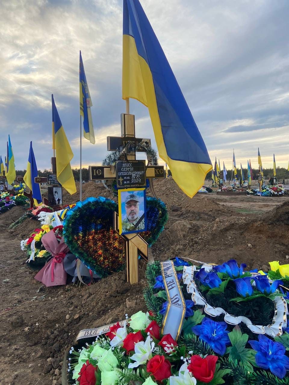 На Бериславщині попрощалися із захисником Сергієм Муссом