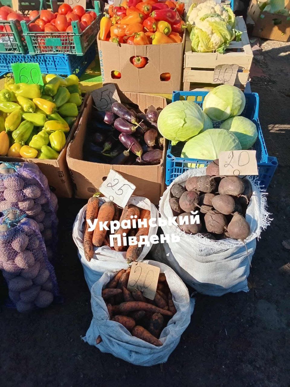 Яка агропродукція продається на ринках Херсонщини (фото)