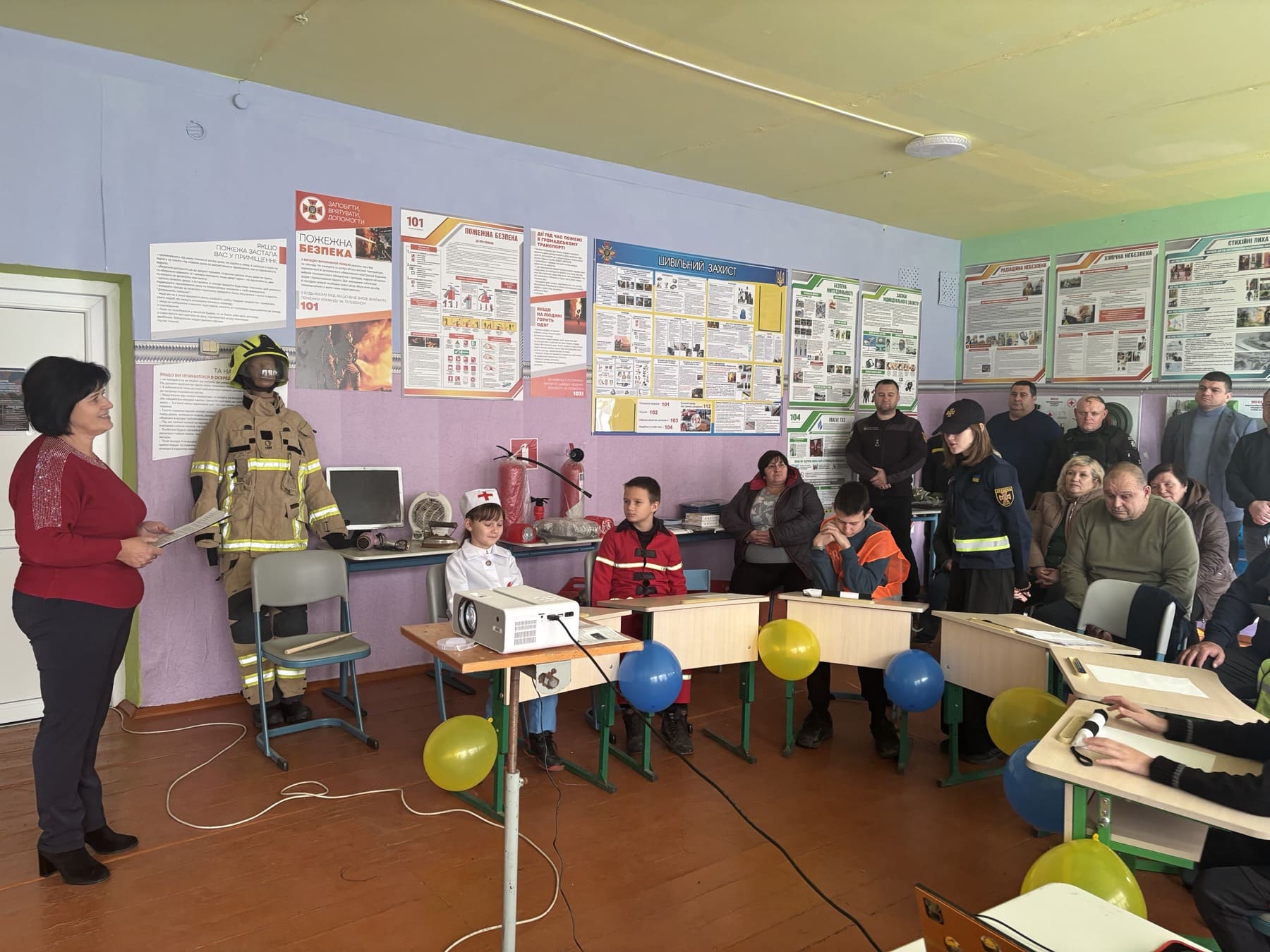 У Новоолександрівській громаді відкрили клас безпеки