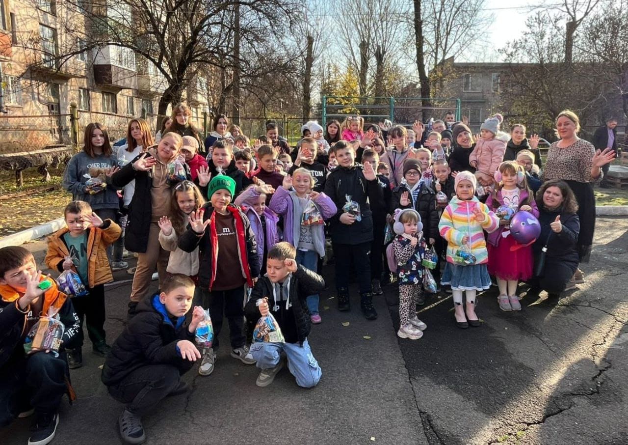 Свято для дітей ВПО з Херсонщини відбулося у Кривому Розі