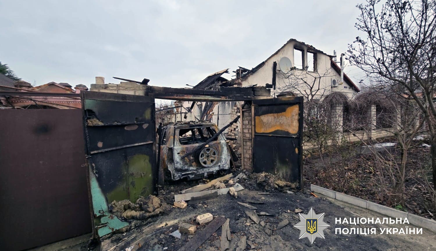 На Херсонщині в результаті російських обстрілів загинула людина, є поранені, – поліція