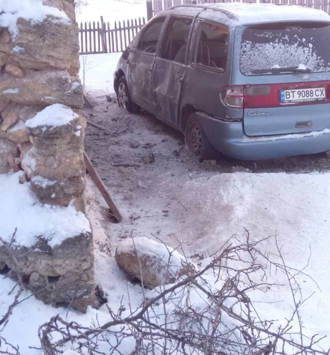 Нацпарк «Кам’янська Січ» втратив службову автівку через атаку російського дрона