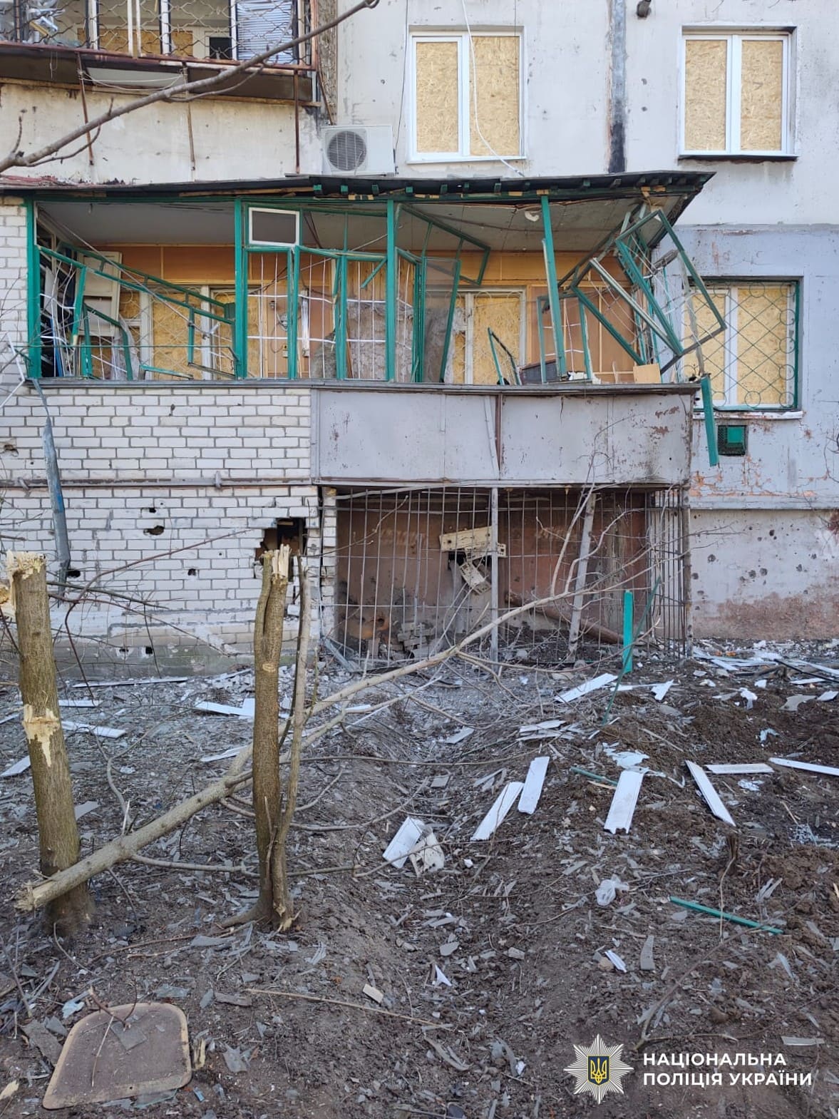 На Херсонщині через російські обстріли поранено людей, серед них троє дітей та двоє поліцейських