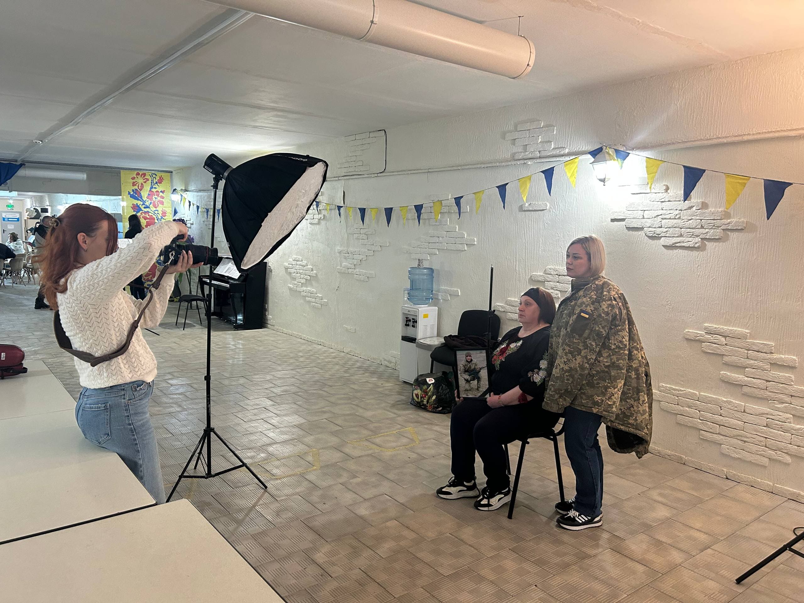 У Чорнобаївській громаді провели фотопроєкт «Берегині: любов та біль» на підтримку родин загиблих захисників