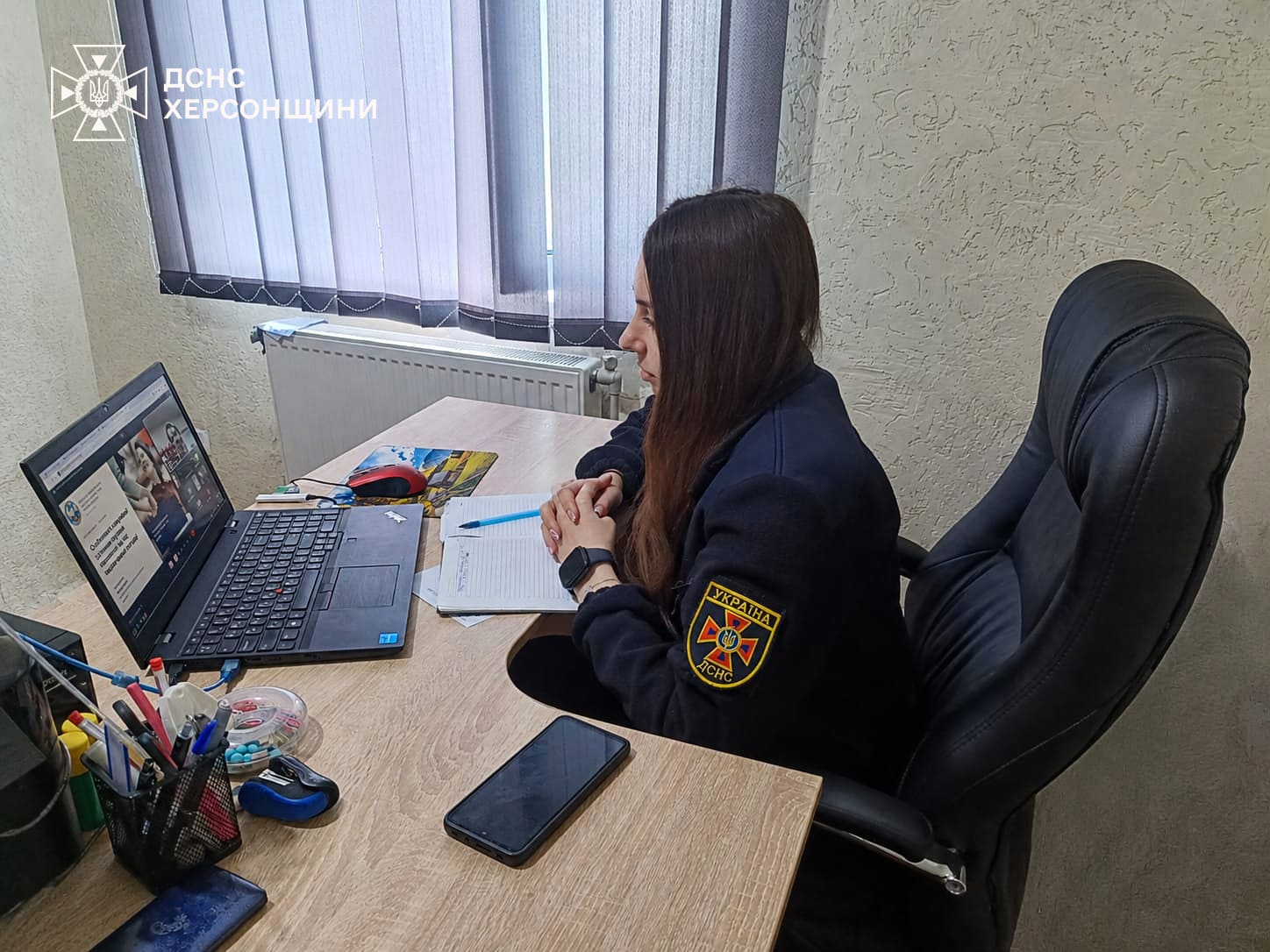 Рятувальники Херсонщини пройшли навчання з безбар’єрної комунікації під час надзвичайних ситуацій