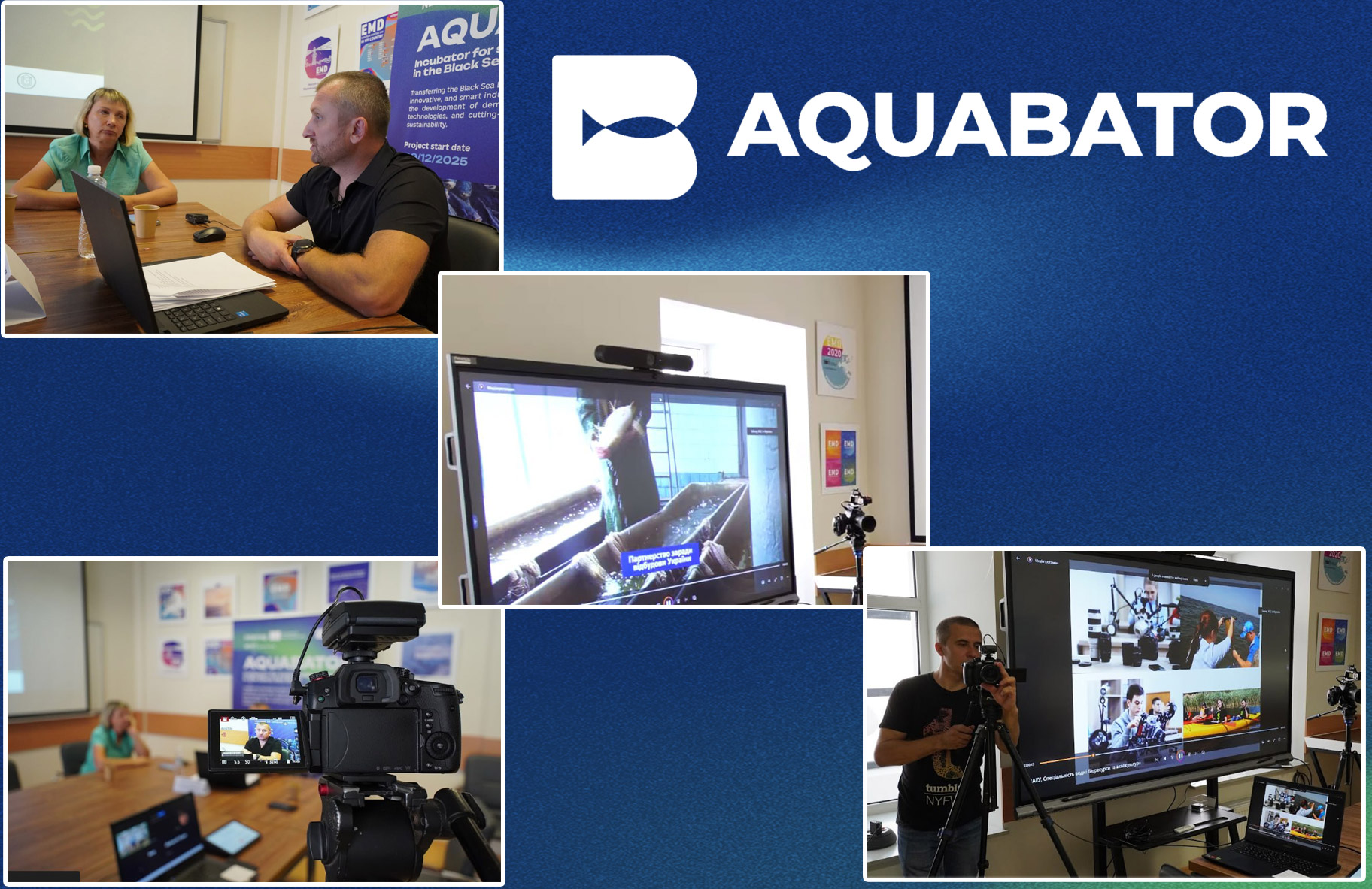 AQUABATOR: міжнародне партнерство та українська наука працюють на відновлення аквакультури