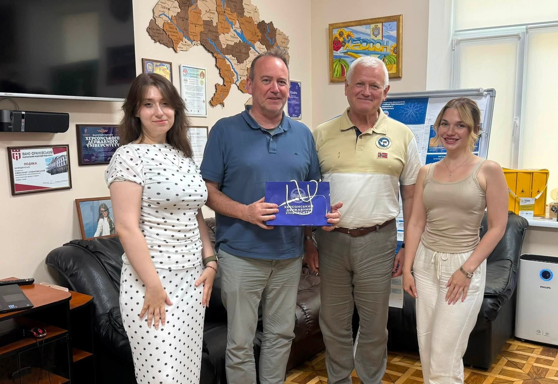 У ХДУ відбулася зустріч із представником Мюнстерського технологічного університету з Ірландії